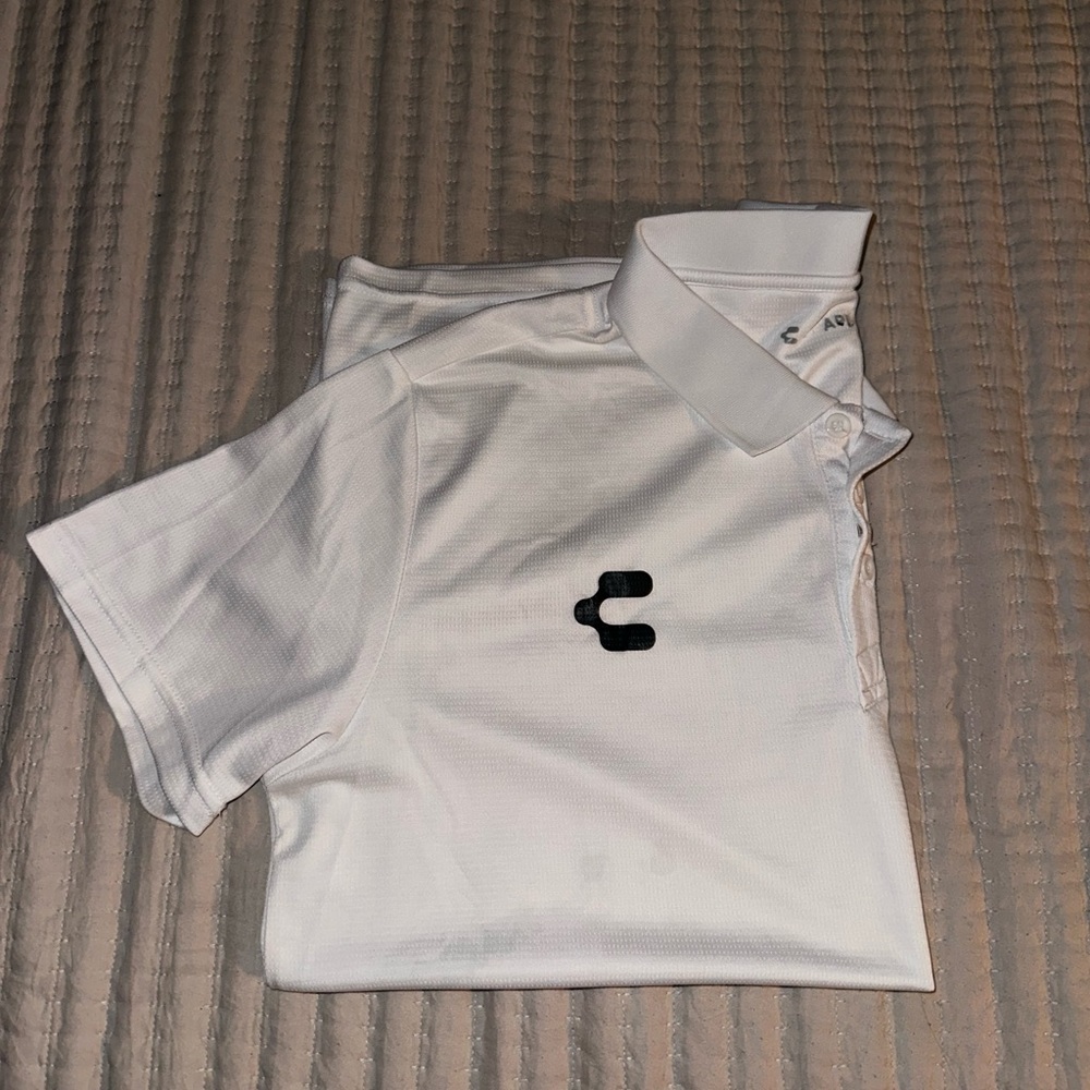 Charly white polo